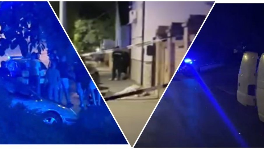 Snimak tela Novice Eleka ispred kuće