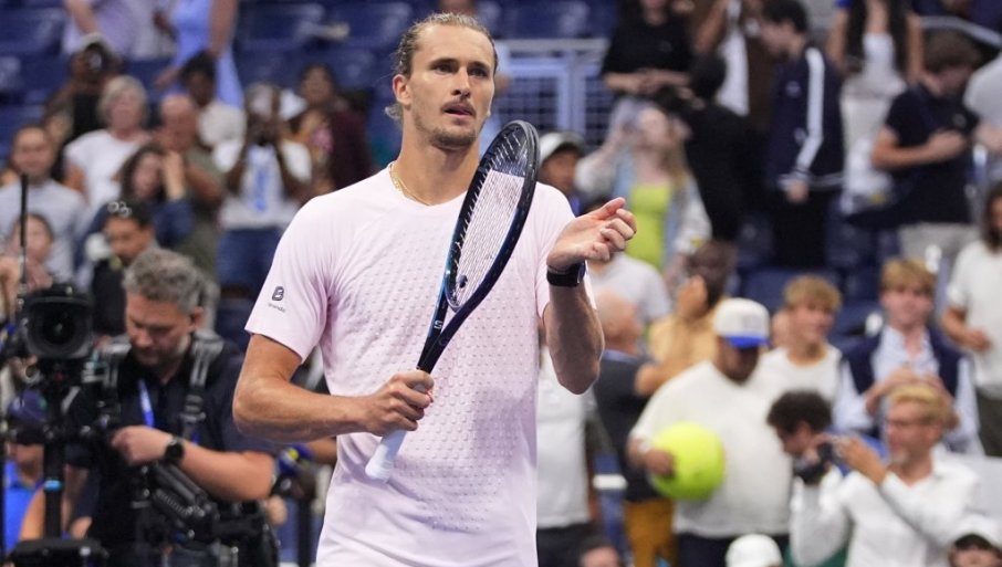 Zverev ubedljivo do osmine finala US opena