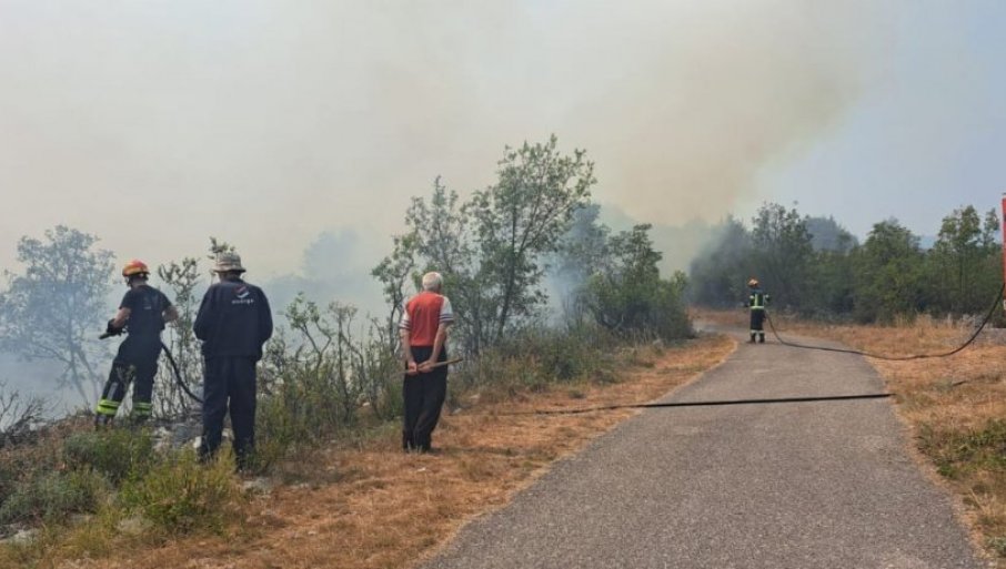 BORBA PROTIV VATRENE STIHIJE: Stavljen pod kontrolu požar u okolini Rudne glave kod Majdanpeka