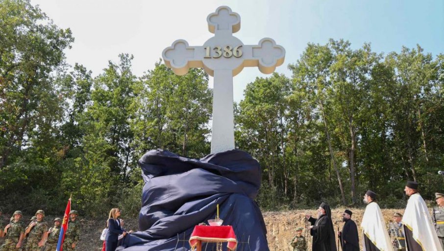 Spomen-obeležje kod Prokuplja, u znak sećanja na veliku pobedu srpske srednjovekovne vojske